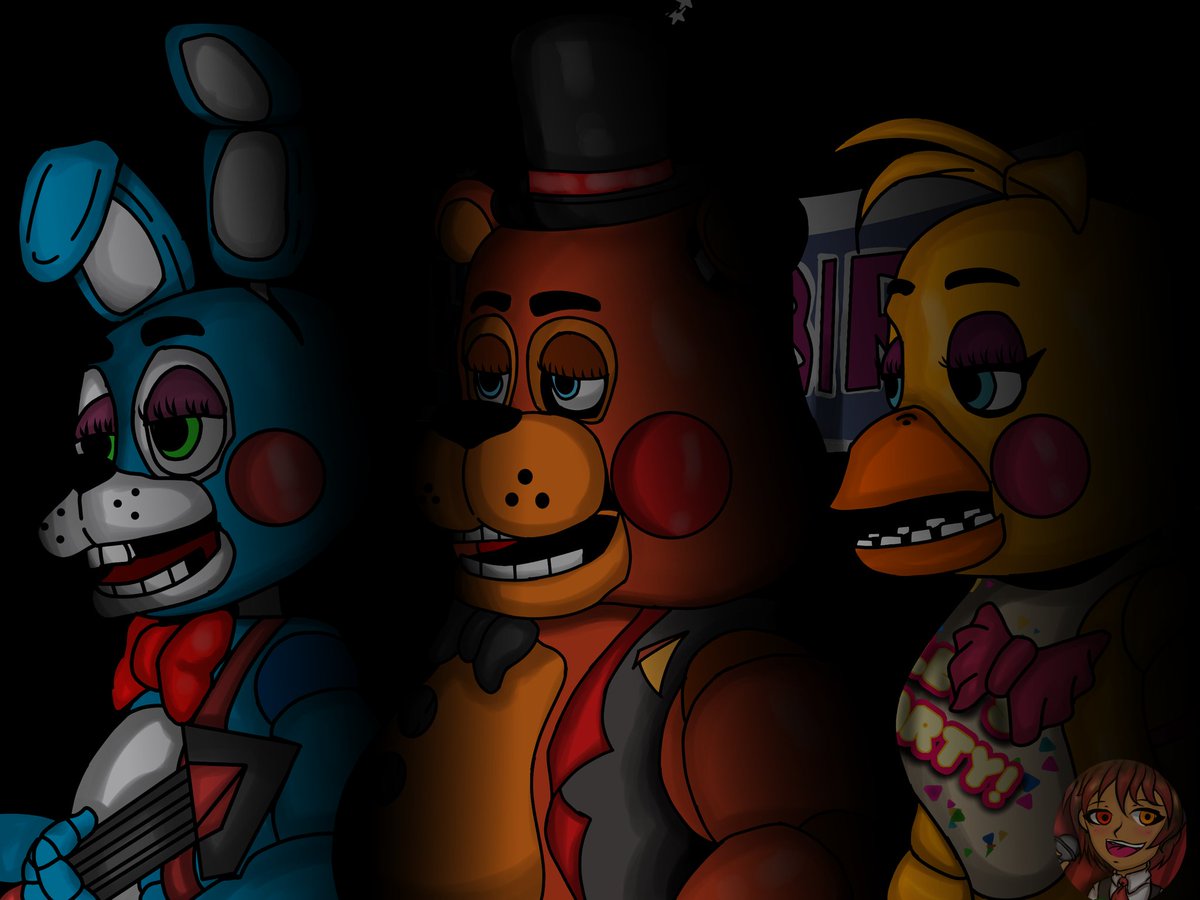 Trebloxs on X: The Withered Animatronics In my art style #FNAF #fnaffanart   / X