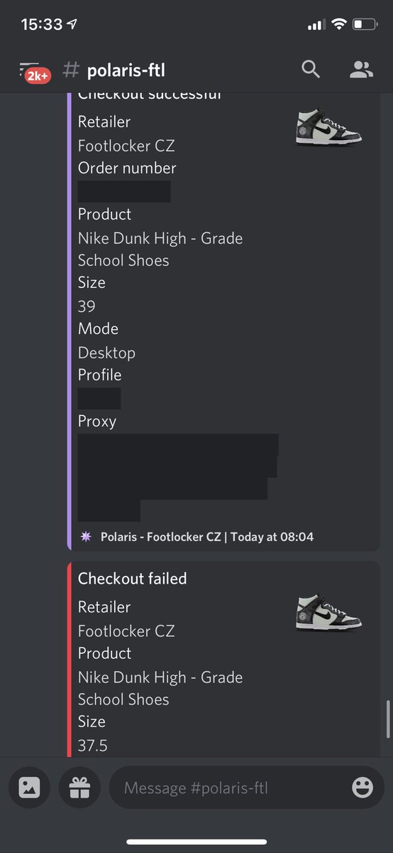 Bank declined but @HawkProxies standard proxies and @polarisaio doing their job CG: @CandorFNF