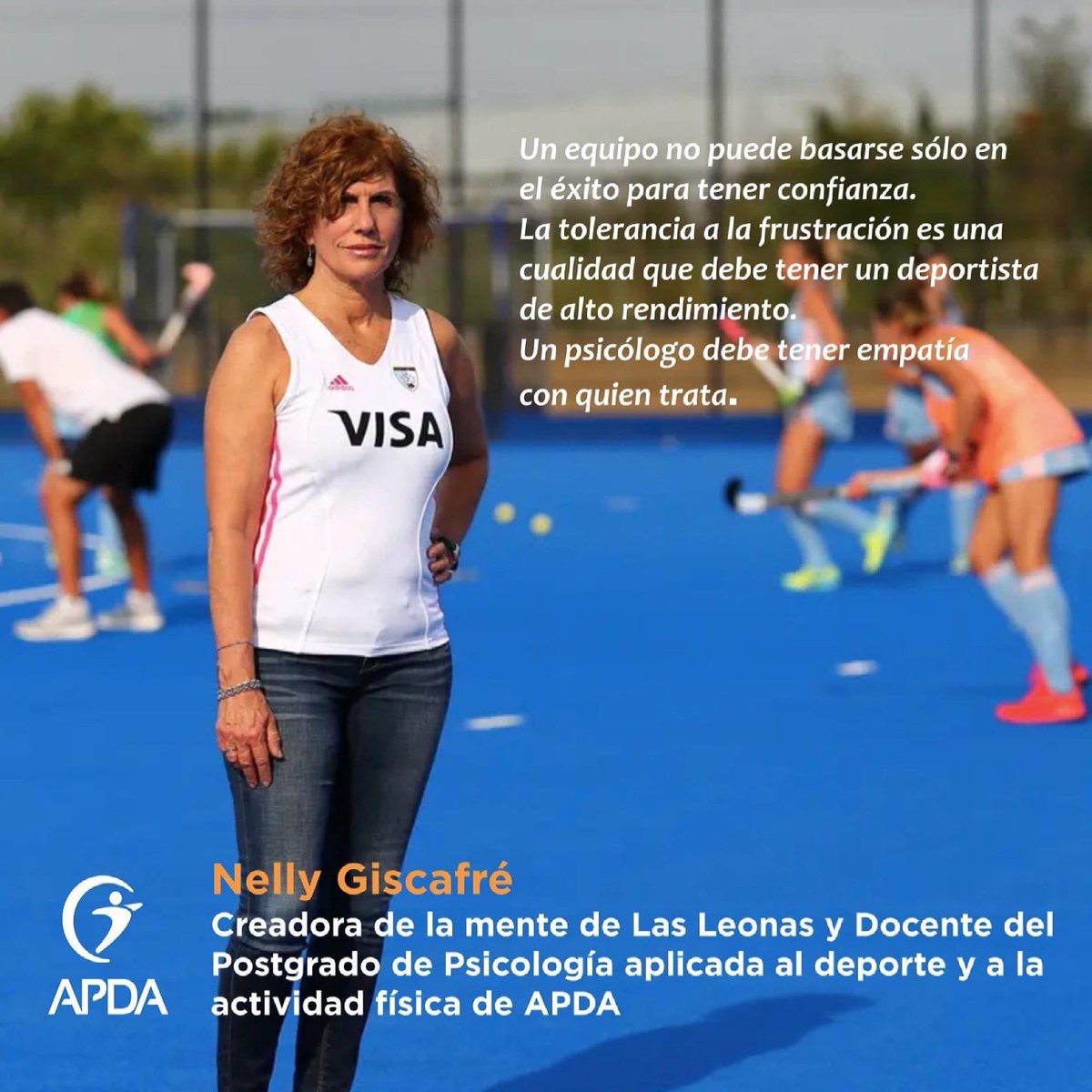 APDA (@apdapsi) on Twitter photo Docente del Postgrado de Psicología aplicada al deporte y la actividad física de APDA
Más INFO: psicodeportes.com/postgradoapda2… o apda@psicodeportes.com Docente del Postgrado de Psicología aplicada al deporte y la actividad física de APDA
Más INFO: psicodeportes.com/postgradoapda2… o apda@psicodeportes.com