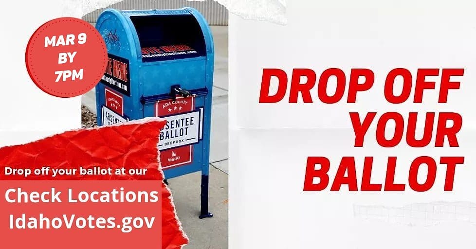 miracleguppy's tweet photo. 💥TODAY YOU VOTE💥
💥IDAHO SCHOOL DIST ELECTIONS💥
✔DROP BOX BALLOT NOW✔
🗳Election TODAY MAR 9 7am-7pm🗳
🌟VOTE FOR ID STUDENTS🌟
#IDVote #IDSchools #IDDEM #idpol https://t.co/Oo0gro3Afh https://t.co/NPUJArtIKd