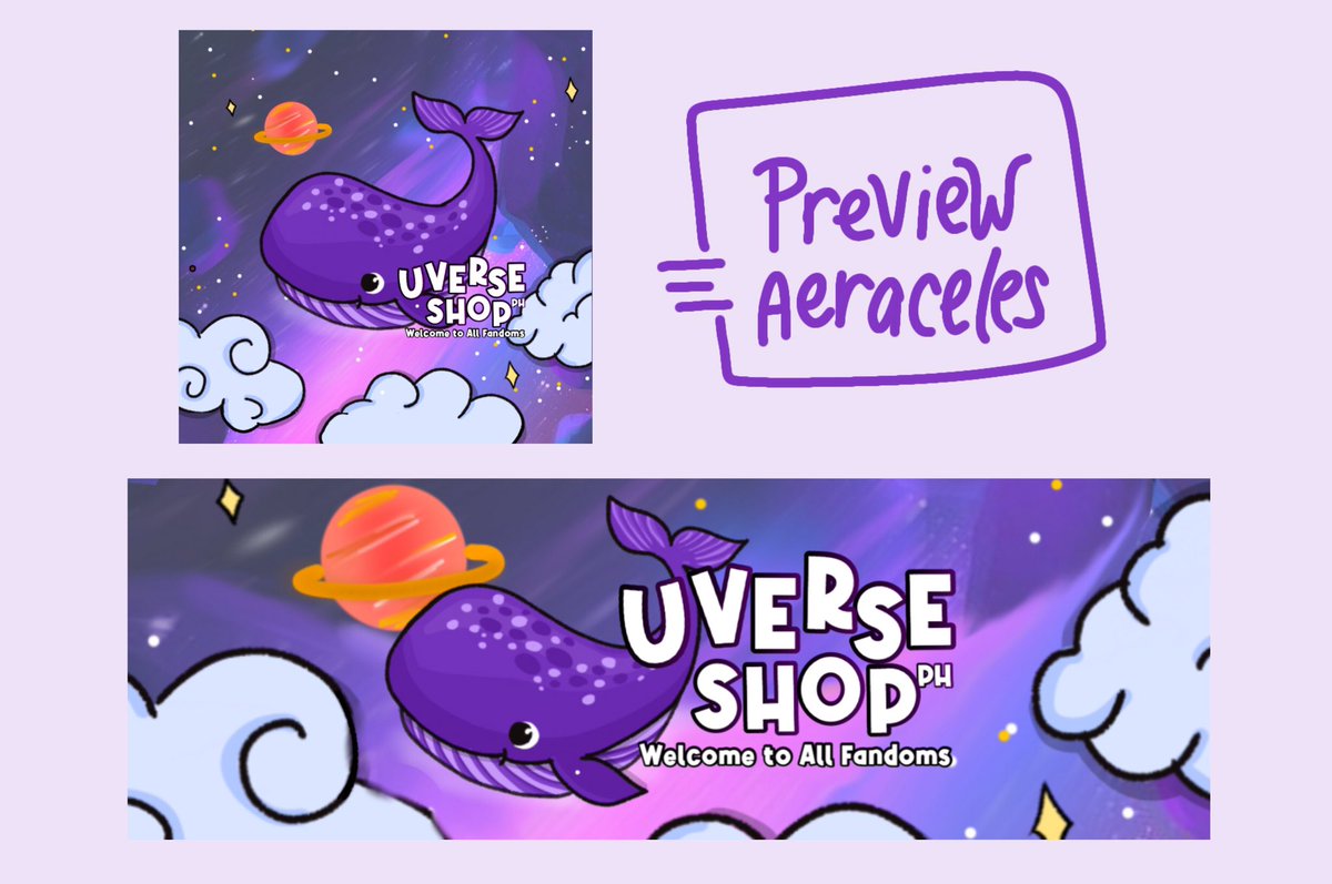 Type: Icon and headerFor mami  @uverseshopph, thank you poo