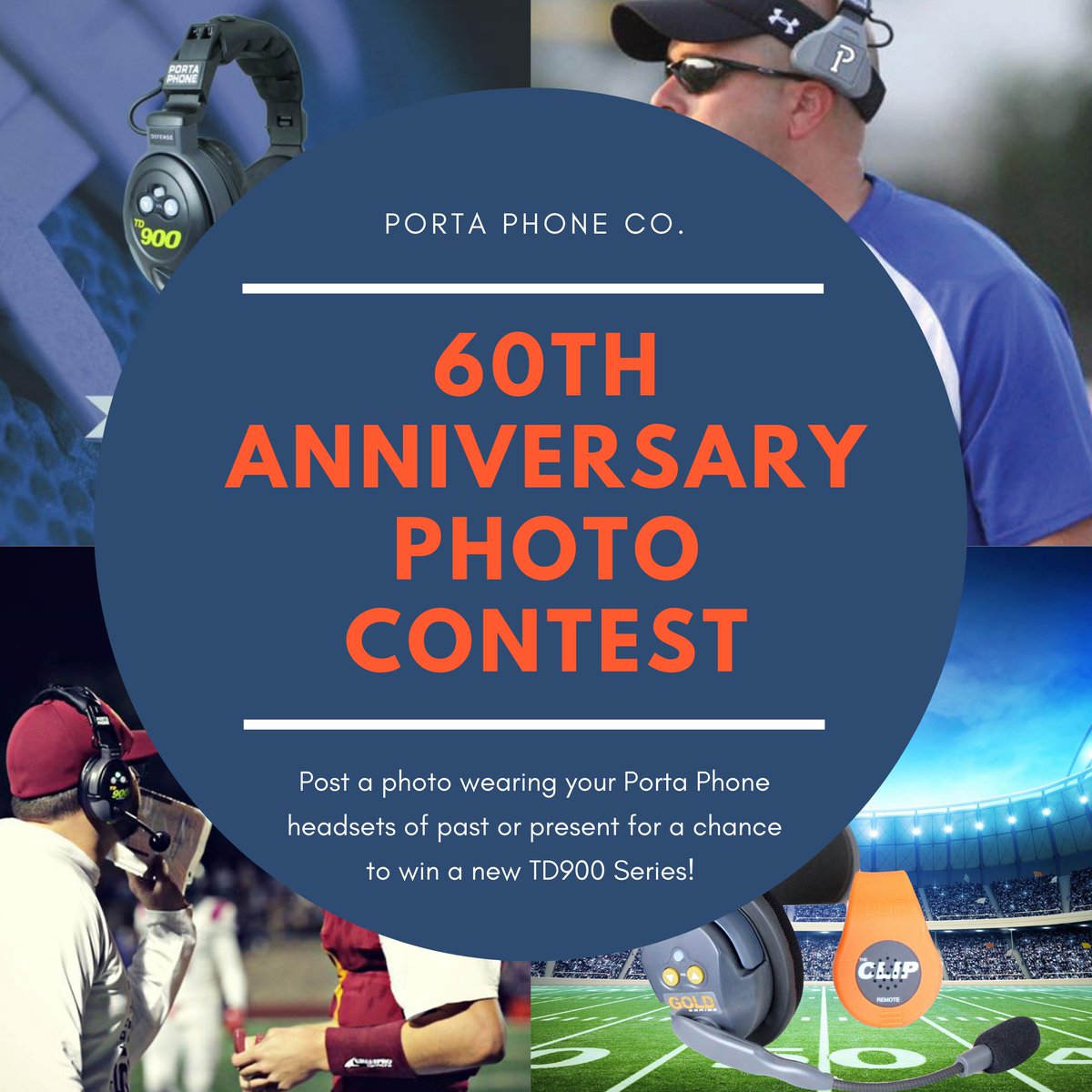 PortaPhone's tweet photo. 1. Post a photo of your Porta Phones.
2. Follow Porta Phone on Twitter or Facebook
3. Tag (2) of your coaching buddies, tag more for additional entries!
4. Tag your High School or College football account for another entry!
5. Submissions must be received by April 9th, 2021. https://t.co/MGhbuWduvk