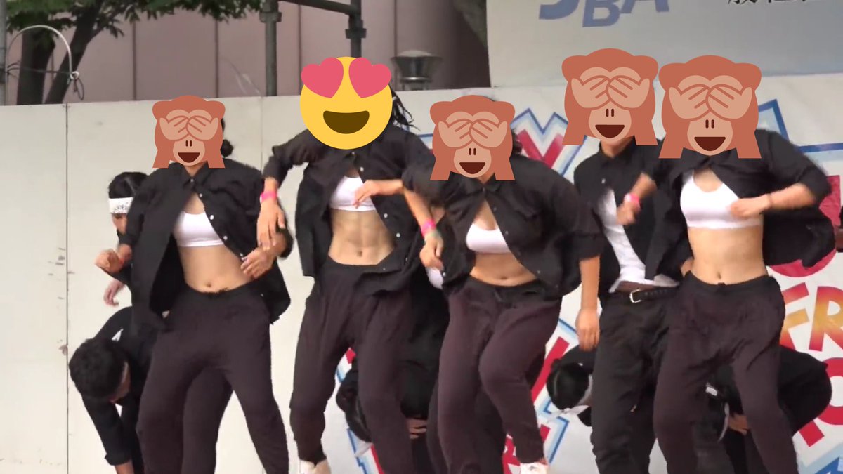 ダンス女子の腹筋！