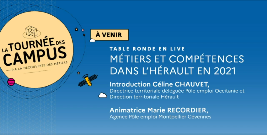 J_Sanfilippo's tweet photo. Bravo à @CelineChauvet_, Marie et @BlondelViviane de @pole_emploi #Hérault, pour leur animation de la table ronde n°3, de la @TCOccitanie, consacrée aux "Métiers et Compétences de demain dans l'Hérault" 👏
ℹ️ Le replay est disponible  sur @FacebookFR ⤵️⤵️
https://t.co/s1Z8JovdBM https://t.co/yt2pFwzvup