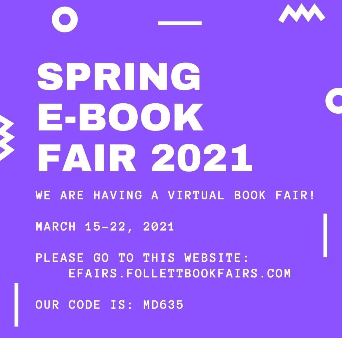 PS10Brooklyn's tweet image. The PS10 library is hosting a Virtual Spring Book Fair from March 15th - March 22nd! 📚  

Students, parents/guardians, and teachers can go to this website to purchase books: 
efairs.follettbookfairs.com/guest/home?cla…
 
Our school code is: MD635
 
#ps10reads #ps10proud #ps10bk