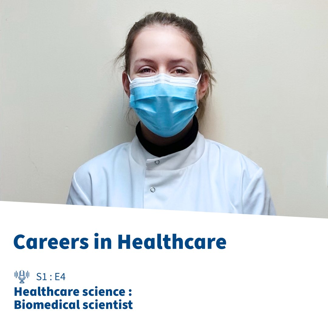 NHSScotCareers's tweet photo. Interested in a career in healthcare science? Check out our new podcast, Careers in Healthcare, where we talk to healthcare scientists from across NHSScotland. Listen to their advice on how to start your career journey. https://t.co/V4vB3Wazqu #HealthcareScienceWeek