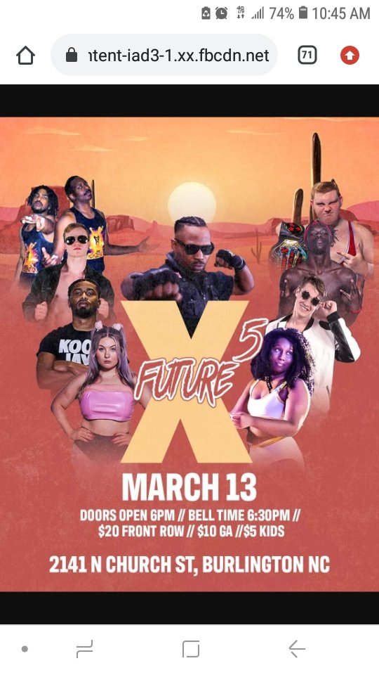 EveLevinePro's tweet photo. NEW SHOW ALERT: if you are close by, you should come watch me @americanlucha https://t.co/vp4GxSAaWu