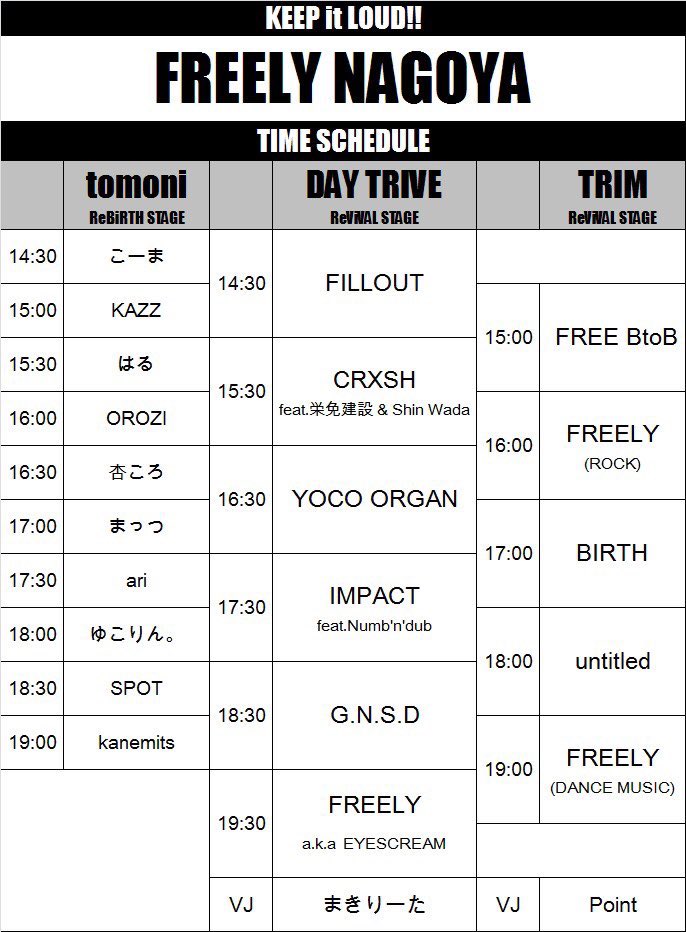impact_sapporo's tweet photo. 2021.03.13(sat)
lMPACT が再び名古屋FREELYに出演です！

しかも大阪から世界をまたにかけて活躍する Numb'n'dub をfeaturingした特別編成で登場！！

この日限りのスペシャルなショーを是非お楽しみに★

 #ふりりば https://t.co/haoIY5MT3V