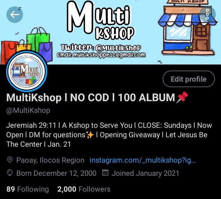 MultiKshop's tweet photo. #LibreNiMulti
1 UNSEALED NCT RESONANCE PT 2 KIHNO

Mechanics:
Follow our 
Twt Account- @MultiKshop
Ig Account- @/_multikshop
Tiktok Account- @/multikshop
FB Account- @/MultiKshop21
Rt and like this post
Tag 5 friends
Drop proof with twt UN

Ends when we reach 500 on IG and TIKTOK https://t.co/WesmzjnNgv