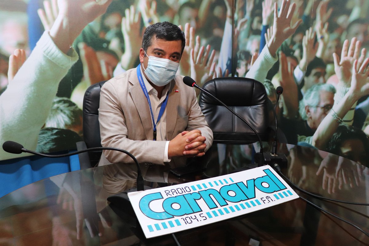 Hoy estuvimos en 📻 <a href="/Carnavalfmcqbo/">Radio Carnaval 104.5</a> informando sobre las implicancias de la cuarentena para #LaSerena, #Coquimbo, #Vicuña y #Salamanca, que parte el jueves 11 de marzo a las 05.00 am y, también, del proceso de vacunación, el que ya ha logró la inoculación de 4 millones d personas