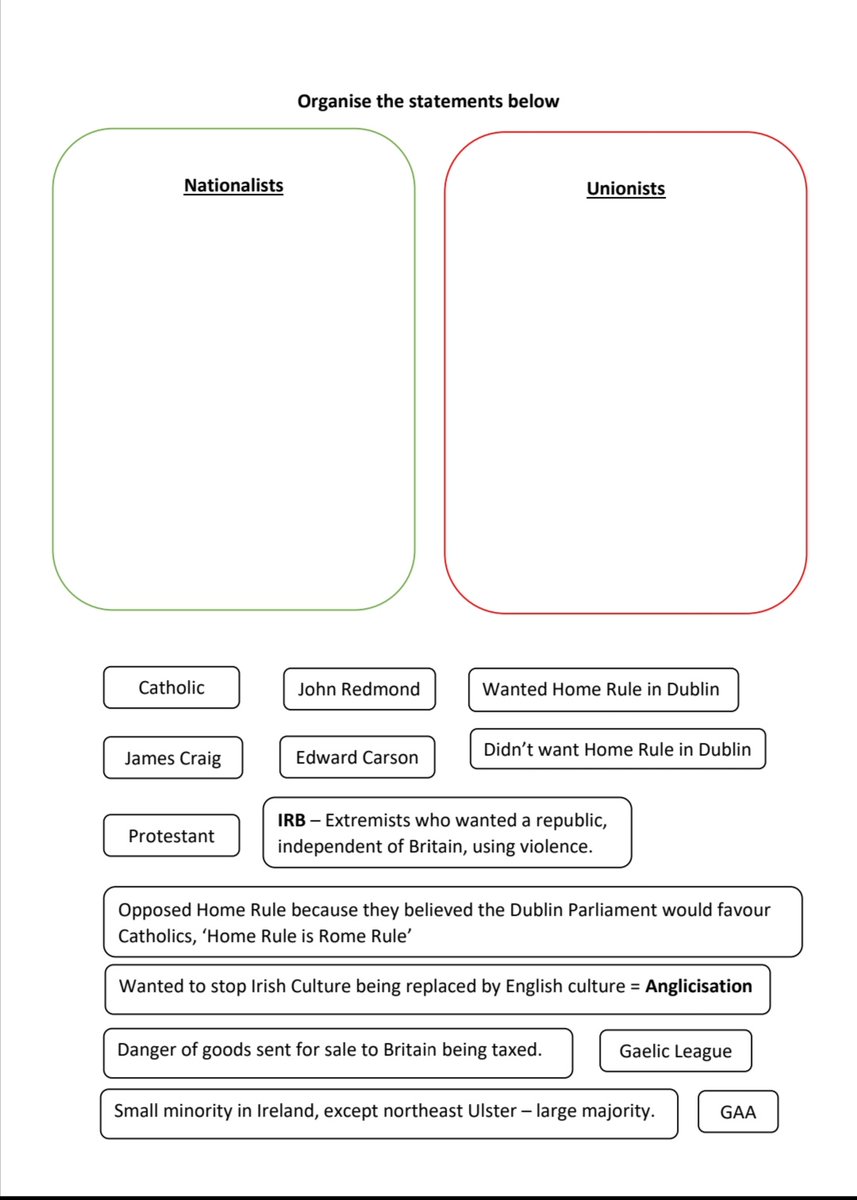 Getting ready to start Irish History with my 2nd years. Might come in useful for those revising with 3rd years. @JctHistory #JCHist #juniorcyclehistory #histedchat pic.twitter.com/Ve7WCV4NXW