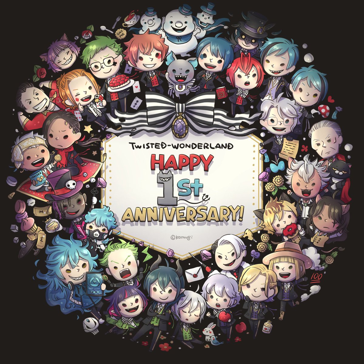 ツイステ1周年おめでとう Twstファンアート ツイラン いま話題の人気ツイートランキング ツイステ1周年おめでとう Twstファンアート ツイラン いま話題の人気ツイートランキング
