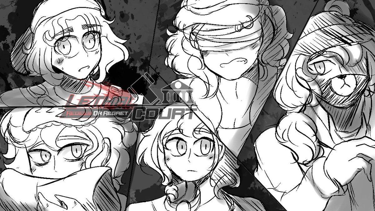 First update on March!! 

I decided to update the pre-trial CGs as well while I still had the chance! :D They don't take that long like I expected it to be, so I am really excited to show this to you guys! <3 #fanganronpa #lethalcourt