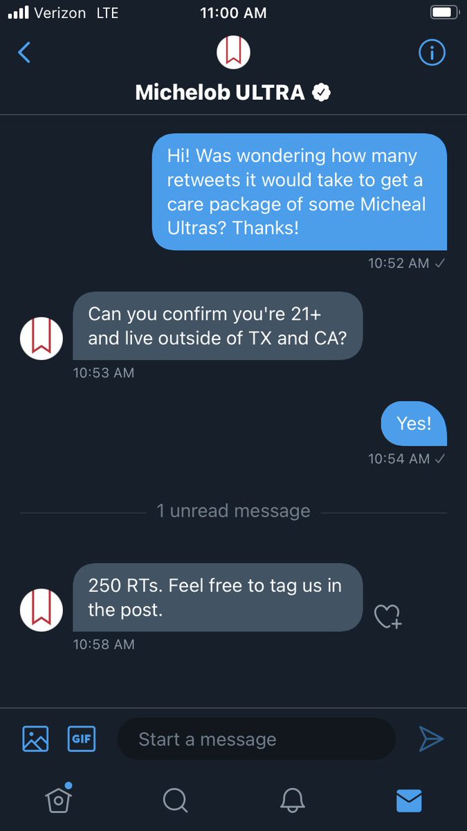 Chendango1's tweet photo. Please help me reach 250 retweets so I can get a nice kickback from my favorite beer @MichelobULTRA 

LETS CRUSH SOME MICHAELS! https://t.co/yIZ6nBblOk