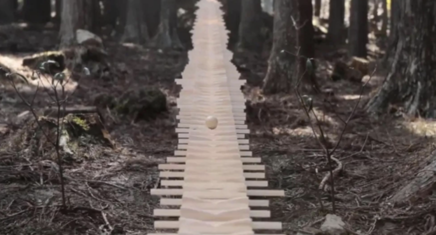 pohlrosapohl's tweet photo. music + nature + design =  a great escape from our current concerns....  

"Giant handmade xylophone plays Bach in the depths of a serene Japanese forest."
 
https://t.co/8E98nFgdLl

#classicalmusic #bach #naturaldesign #nature #tranquil https://t.co/Bveq3aEUhN