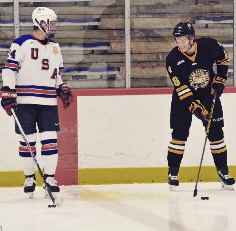 {new}

"He gives me a lot of credit, I guess I’ll take it, for sure. But it’s him. He’s tough as hell.”

From basement beatdowns to high-school hijinks to postgame FaceTime calls, Trent Frederic owes plenty of his game to his older brother, Grant:

bostonsportsjournal.com/2021/03/09/bas…