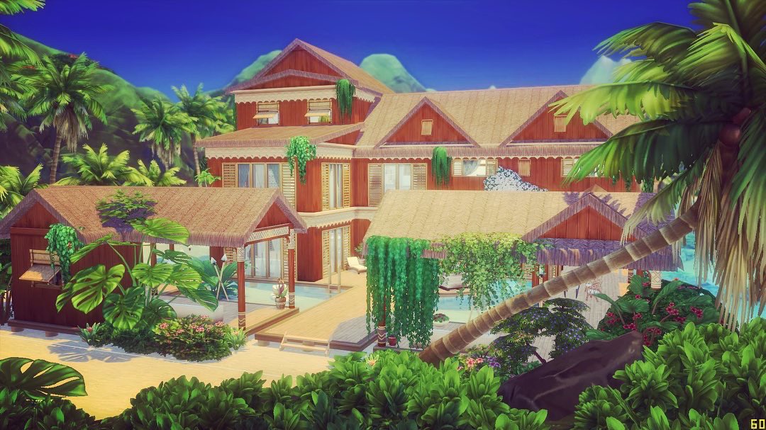 AmnesiaGame93's tweet photo. Voici ma réalisation pour le #Claerielone le tout premier challenge construction de @claeriel 

Plus de photo sur mon compte Instagram : AmnesiaCreation 

#ShowUsYourBuilds @LesSims @TheSims https://t.co/BWoaHA6v5K