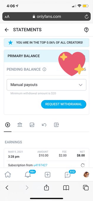 Just hit top 0.06% on onlyfans🥺 IM SO HAPPYYY https://t.co/3BWyaruJsv