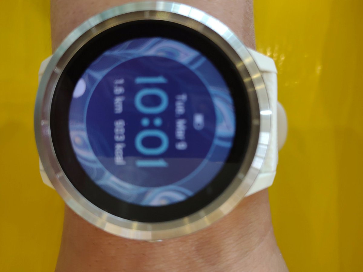 Karla_GoG's tweet photo. Ayuda @GarminMexico, a mi Vivo Active 4 se le está haciendo una mancha blanca en la display! https://t.co/eXRFcAh1nv