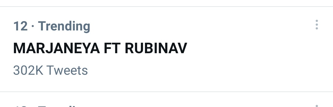 RubiDilaikOFC's tweet photo. Congratulations RubiHolics on crossing 300k
Another unplanned successful Trend 
3 Days 3 unplanned 3 successful Trend 
Only #RubinaDilaik fans can do this 

So proud of you guys 
Keep Shining

MARJANEYA FT RUBINAV

@RubiDilaik https://t.co/xnph8jy4Ug