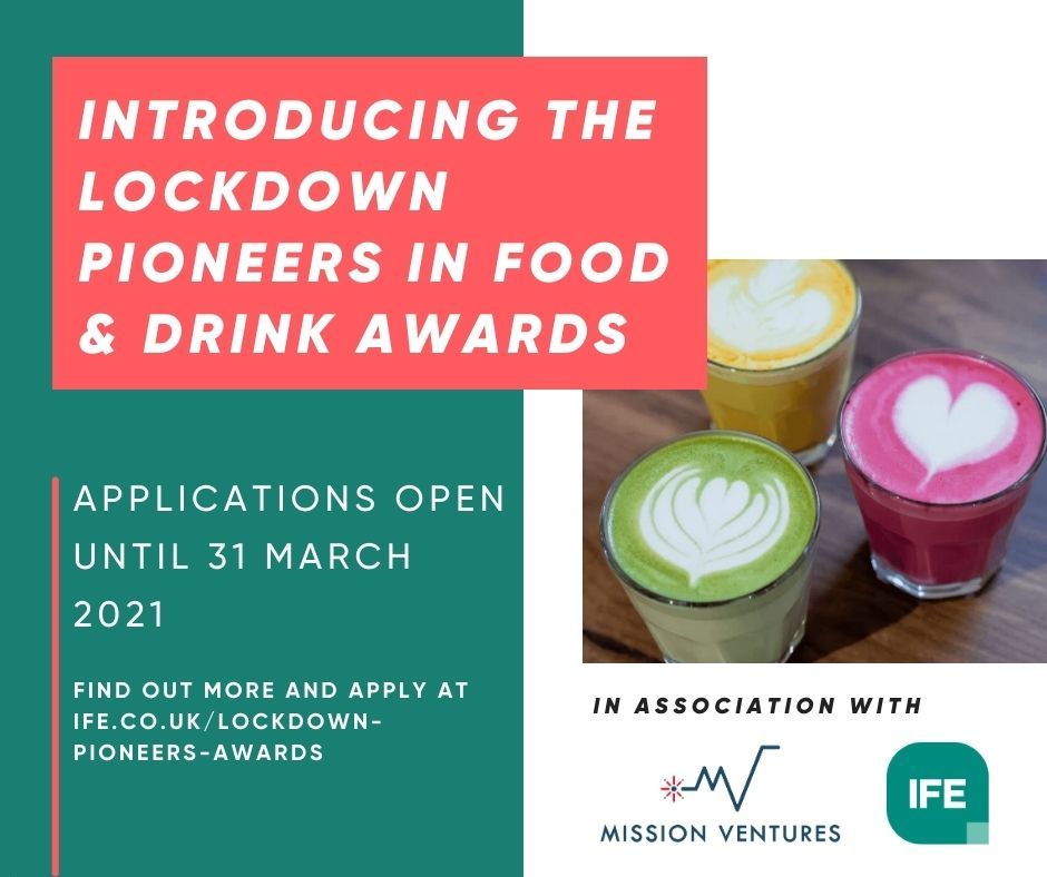 Today we're excited to launch the #LockdownPioneer Awards alongside <a href="/IFE_Event/">IFE_Event</a>. Specifically for #foodanddrink brands launched in the past 12 months, this event will showcase innovation to top industry buyers. 

Want to find out more? Click here  lnkd.in/dRsYPcj