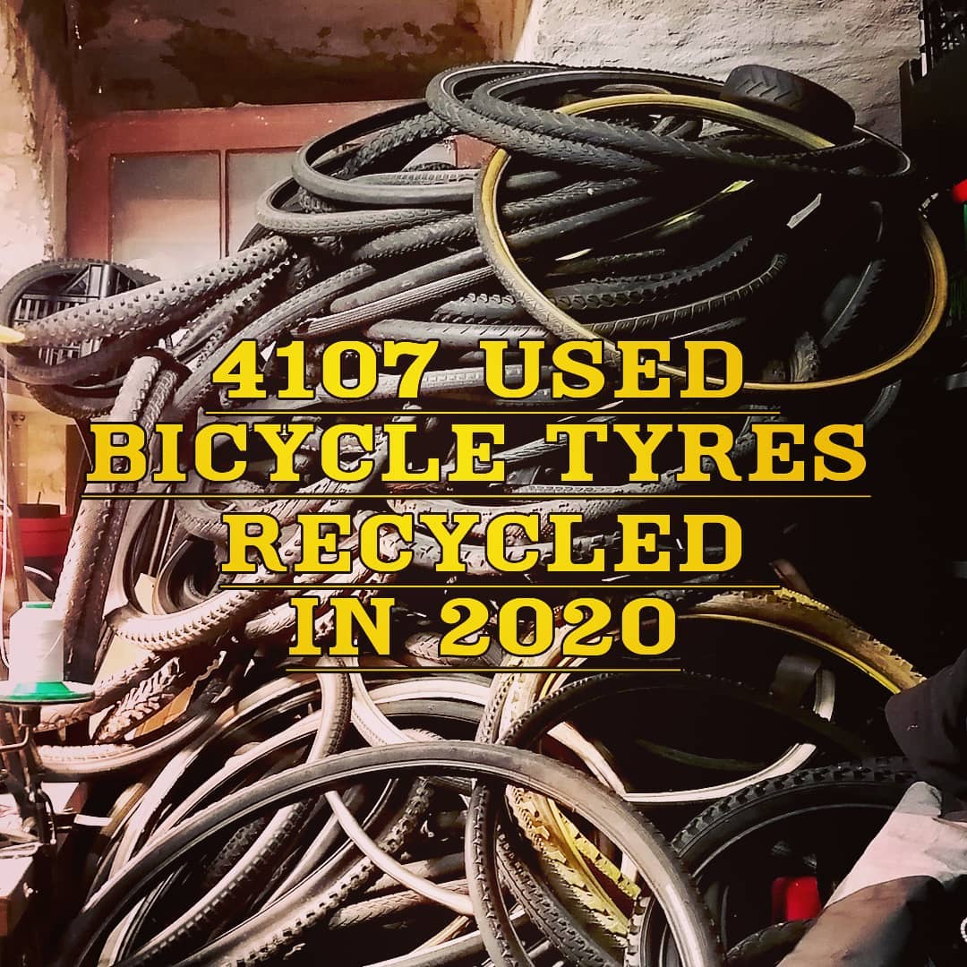 felvarrom's tweet photo. It’s only 🌷March, so we’re not late to close 2020 - and we’re not too late to tell you that with Your help we took 4,107 used bike tyres to the ♻️recycling facility.

#bicycle #recycling #bike #recycle #savetheplanet #Earth #green https://t.co/0X12aJeQhR