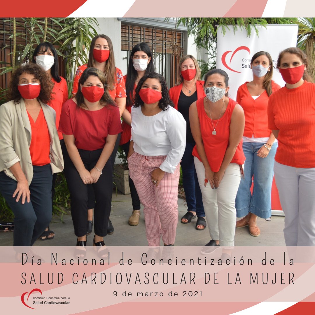 cardiosaluduy's tweet photo. 👉 En el día Nacional de Concientización de la Salud Cardiovascular de la Mujer, el equipo de mujeres de la Comisión Honoraria para la Salud Cardiovascular te invita a conocer más sobre tu salud cardiovascular. https://t.co/1P6Gzqavli