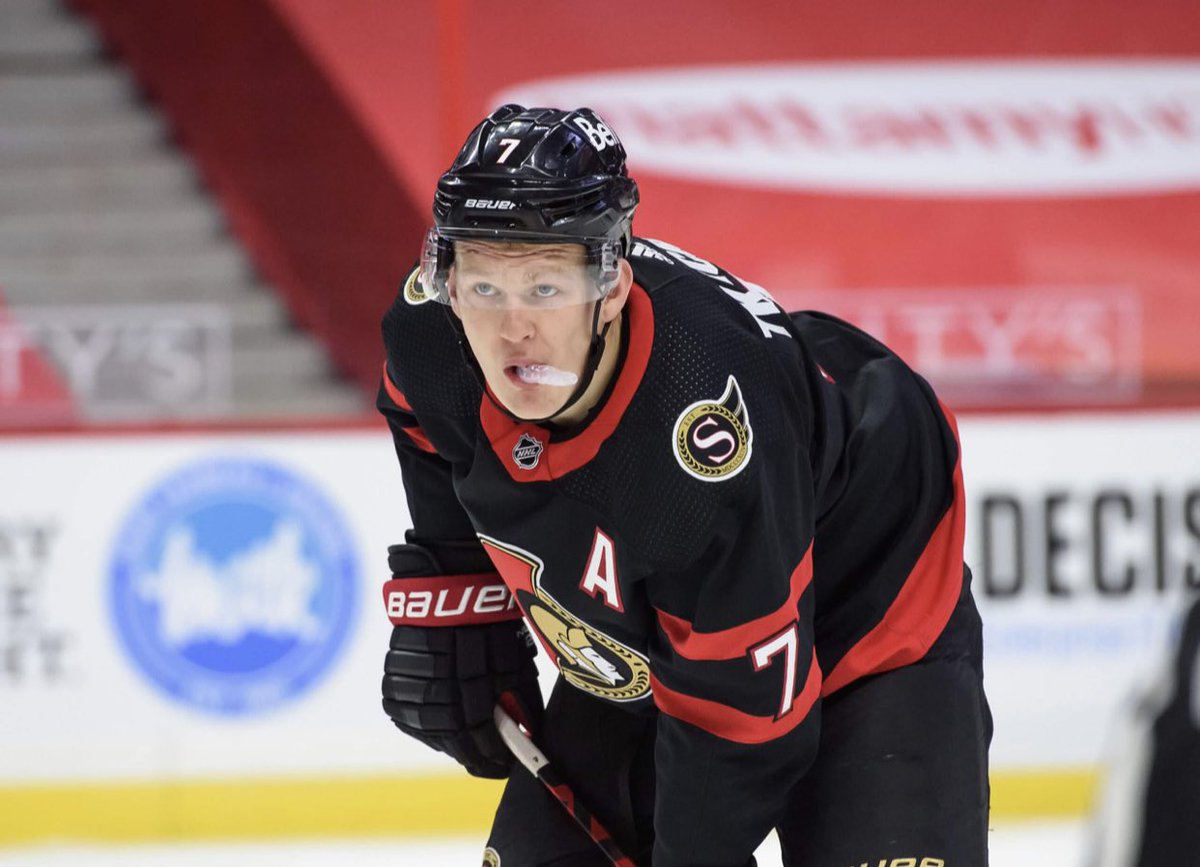 facesottawa's tweet image. Today is #TkachukTuesday - RT for your chance to win 1 of 10 Ottawa Senators Authentic Pro Custom Brady Tkachuk jerseys - Contest Presented by Village Green Dental 🦷#GoSensGo #ottawa