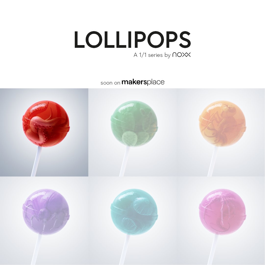 I got verified on <a href="/makersplaceco/">MakersPlace</a>. Can't wait to drop my first #nft #cryptoart and I will start with my favorite series: the lollipops!