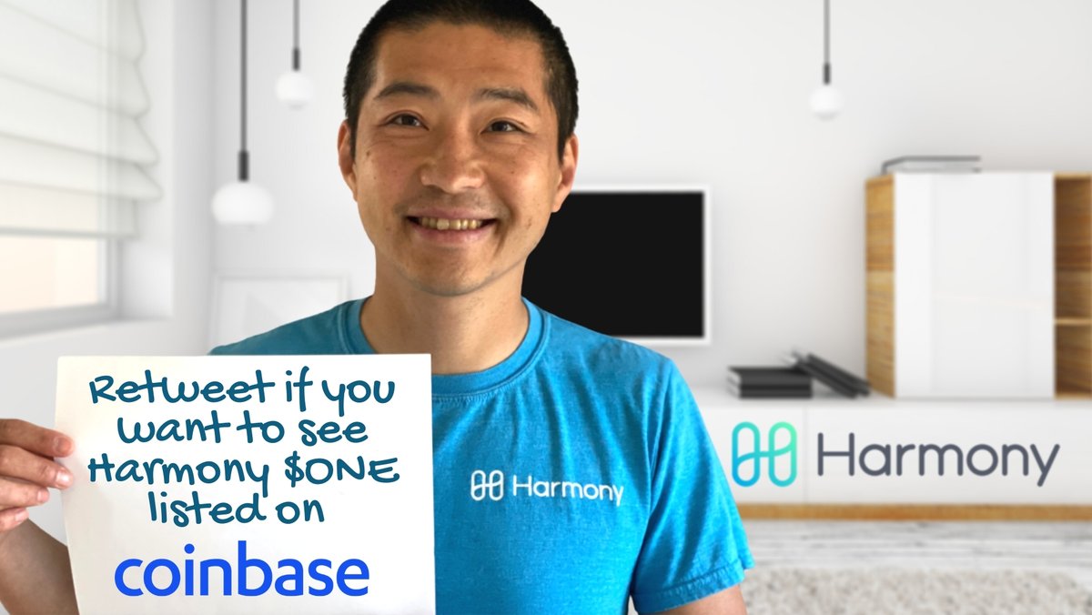 Stephen Campbell (@drmanhattanxl) on Twitter photo Hey <a href="/brian_armstrong/">Brian Armstrong</a>, there really is no $ONE more deserving of a <a href="/coinbase/">Coinbase 🛡️</a> listing than <a href="/harmonyprotocol/">Harmony 💙</a> 🌕
Get ahold of <a href="/stse/">stephen tse 🎏defi wealth 🤟robot fingers ➗crypto</a> and let's make it happen 🙏
♻️ #Retweet if you COSIGN! Hey <a href="/brian_armstrong/">Brian Armstrong</a>, there really is no $ONE more deserving of a <a href="/coinbase/">Coinbase 🛡️</a> listing than <a href="/harmonyprotocol/">Harmony 💙</a> 🌕
Get ahold of <a href="/stse/">stephen tse 🎏defi wealth 🤟robot fingers ➗crypto</a> and let's make it happen 🙏
♻️ #Retweet if you COSIGN!