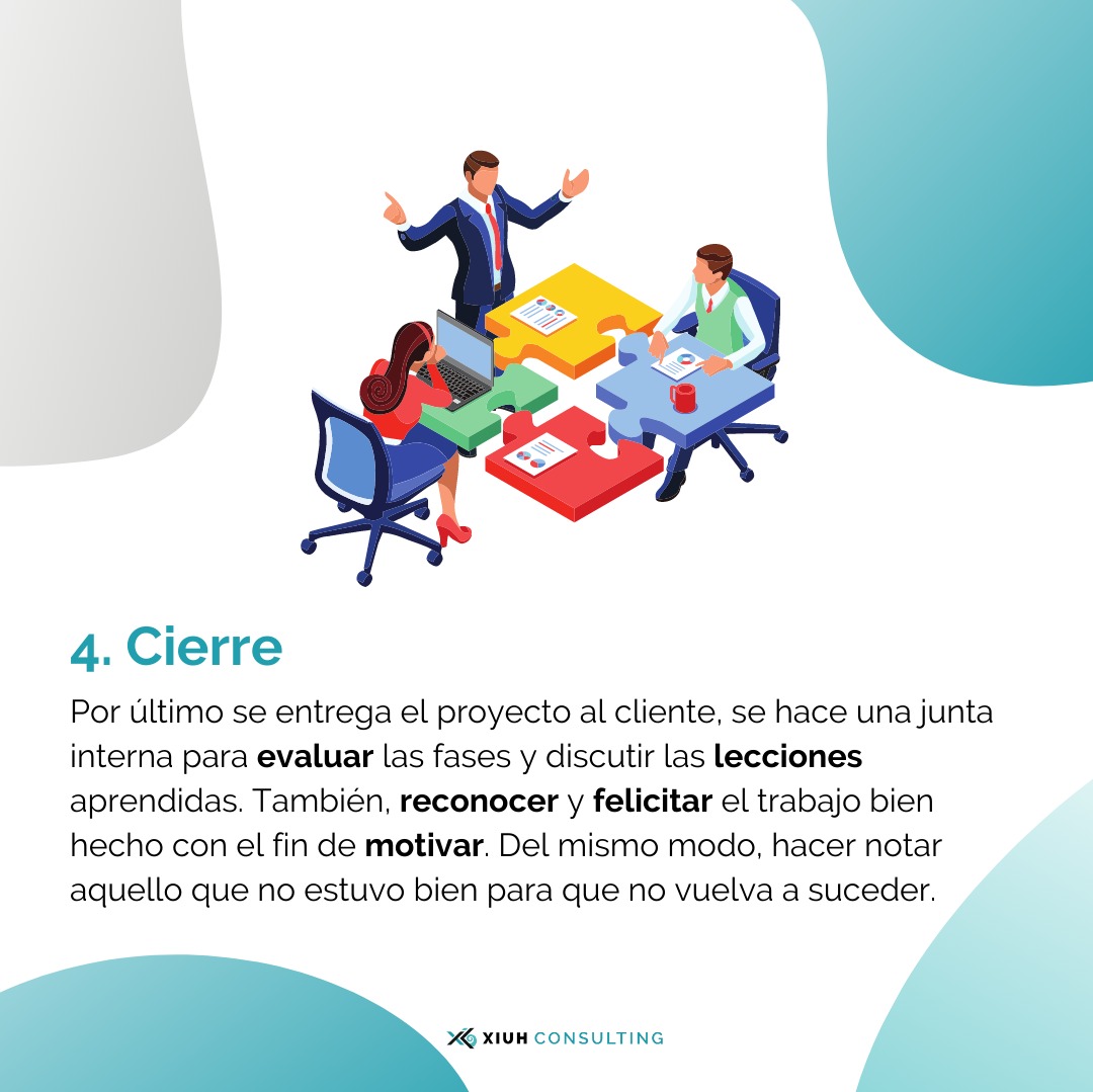 xiuhgroup's tweet photo. Un proyecto tiene distintas fases, grados de dificultad y objetivos de alcance. Existen varios métodos que te ayudan a mejorar su gestión. Por eso, lo más importante es saber a la perfección cómo manejarlo. ⚙️

#ConsultoríaTurquesa #XiuhConsulting #emprendedores  #proyectos #pyme https://t.co/iVJtSjA4u5