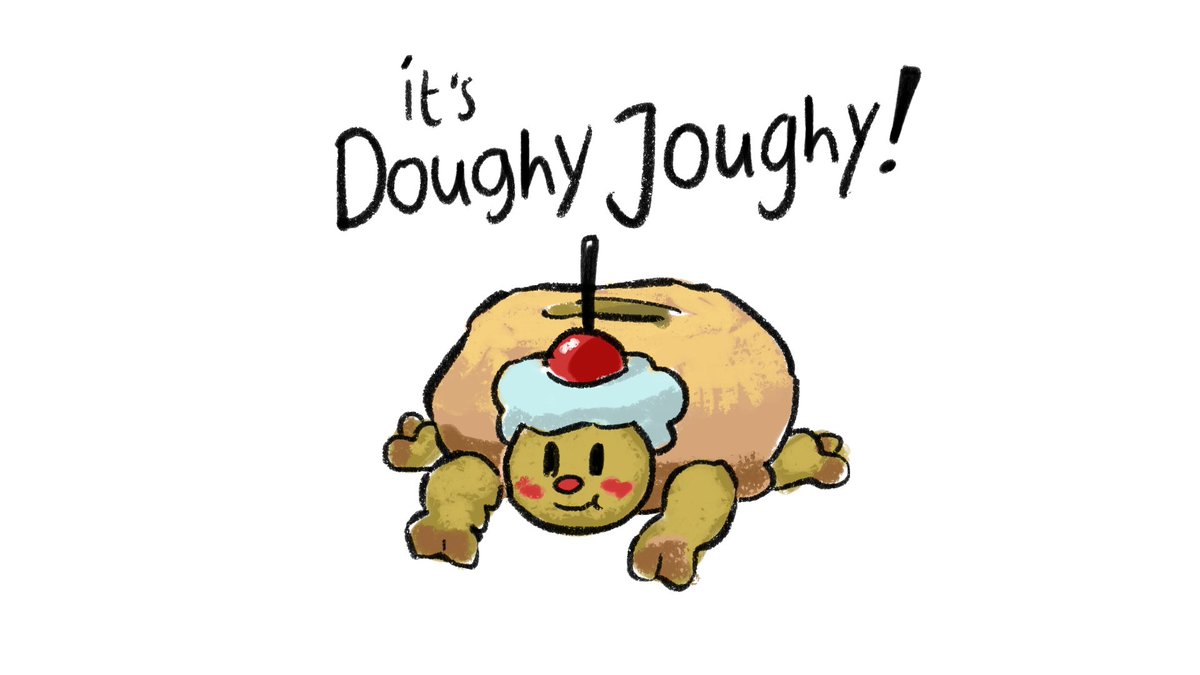 Daily Update 69Today's Lobster Prompt:PastryIt's your new friend, Doughy Joughy! Don't press him too hard or he might crumble!