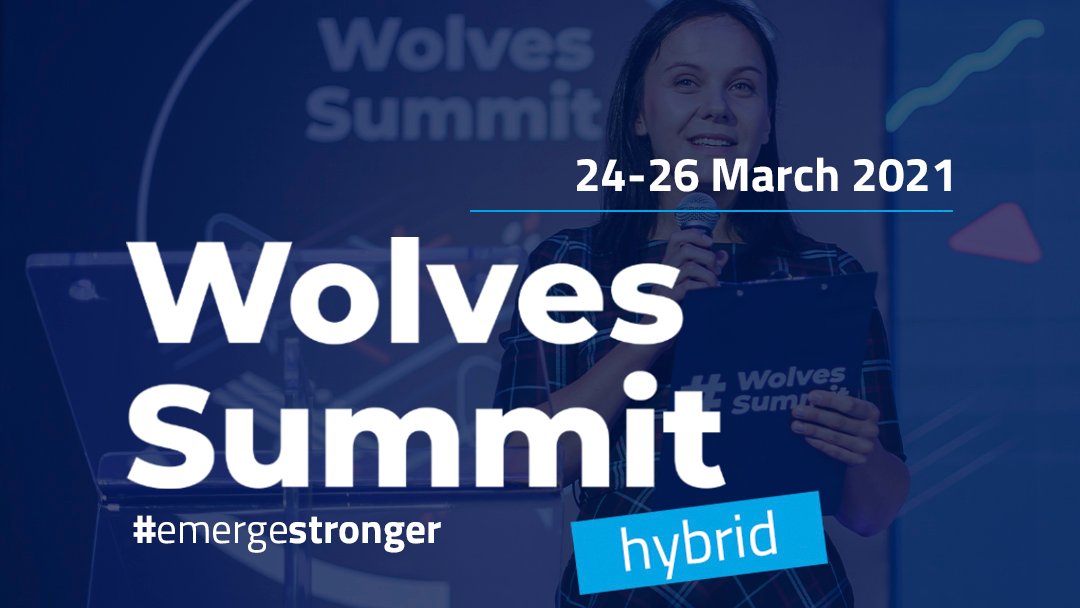 IUK_London's tweet photo. We'll be at Wolves Summit Hybrid this year! Join us, innovative entrepreneurs, investors & business leaders on 24-26 March 2021.
Grab your ticket https://t.co/fDAathZqxV
#emergestronger #wolvessummit2021 https://t.co/BybS5FWxpo