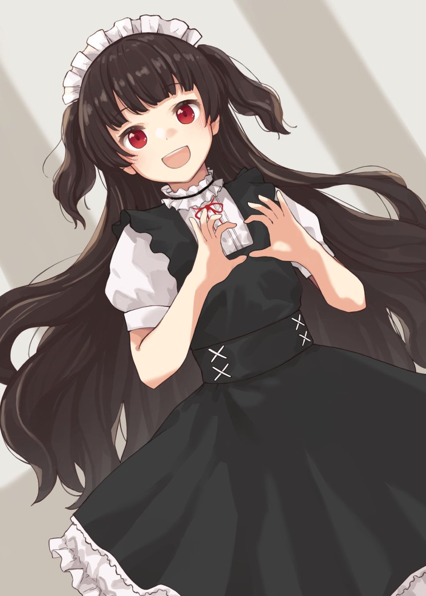 「5日目、メイドさん 」|愛島まろたのイラスト
