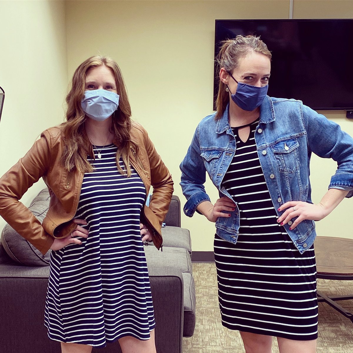 Your Sion college counselors... an outfit so nice, we wore it twice!