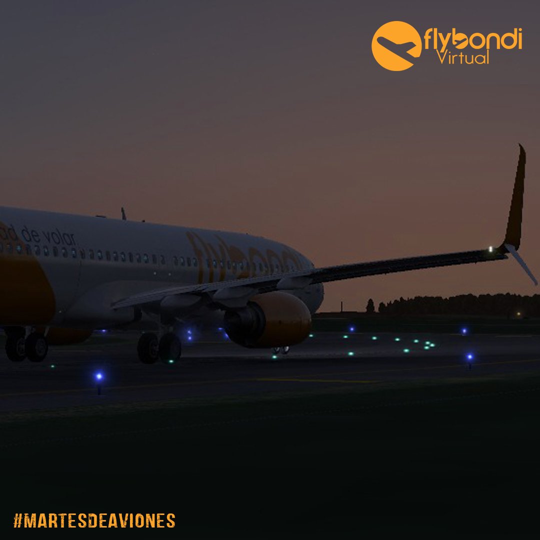 FlybondiV's tweet photo. Buen martes! 
.
.
#martesdeaviones #flybondi #flybondivirtual #fsxsteam #fsx #pd3 #xplane #xplane11 #mfs2020 https://t.co/hrnEpRUEm1