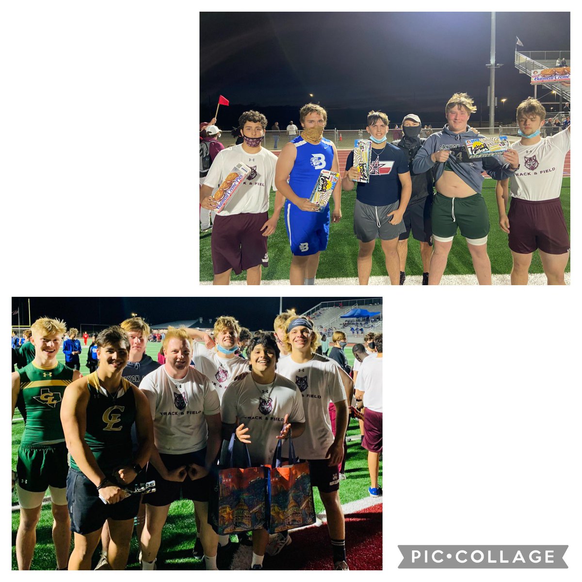 jdzimmerhanzel's tweet photo. 🚨Heavy Man Relay🚨 Davenport Style...No need for batons we got Little Debbies😋The Wolves take the W!💪Love watching the Big Boys Compete!🐺#BTP #ThisIsDavenport @wimberleytrack @CLTXFB @BanderaISD @DHSWolvesFB https://t.co/ThUWl8cEeT