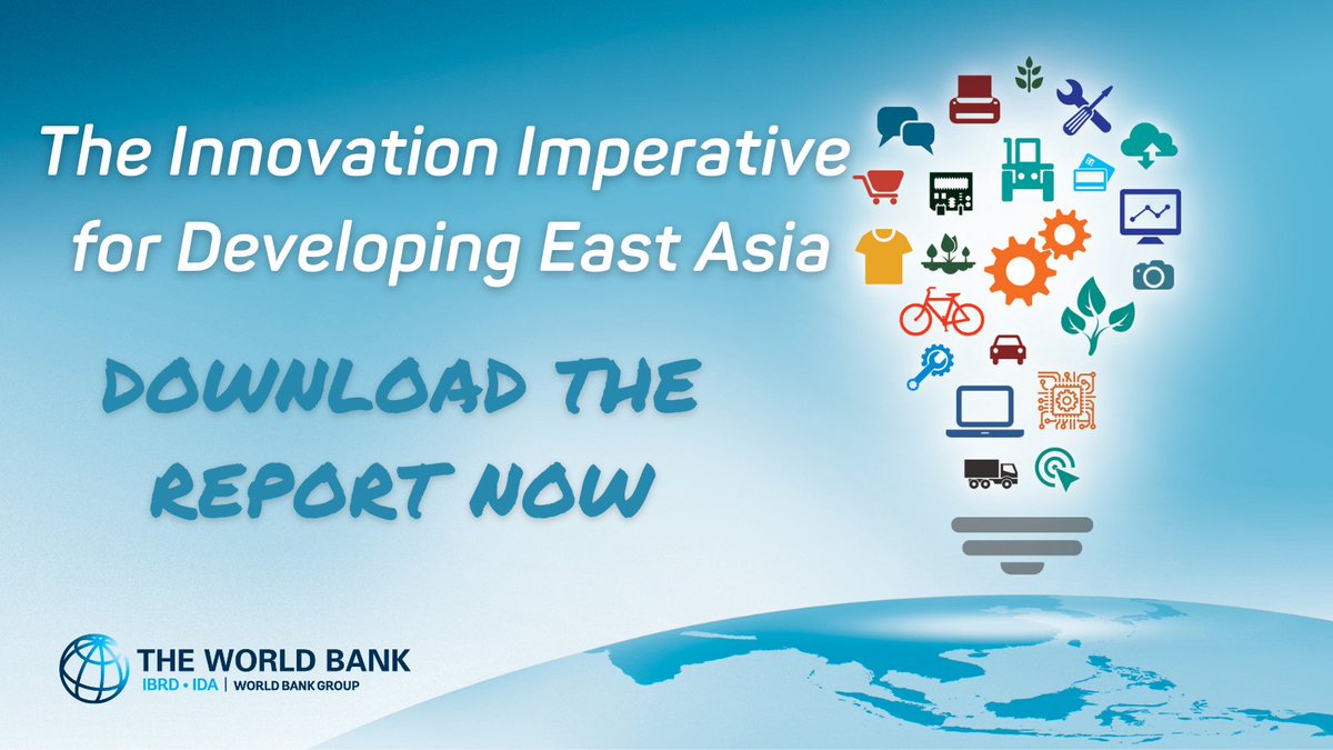 WBGPubs's tweet photo. “It is important for governments to support innovation in services, given their rising importance in these economies – not only for better service quality but increasingly as key inputs for manufacturing.” – @AndyMason001 on #InnovativeEastAsia. Report: https://t.co/9SGGHGQyze https://t.co/LzNUedElGh