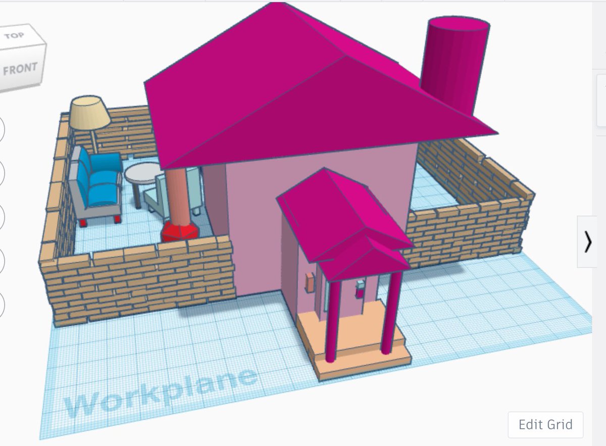 My fully remote 4th grade students had sooo much fun designing their own houses in <a href="/tinkercad/">Tinkercad</a> over the last few weeks! Loving the imagination and hard work on display- many spend a lot of time outside of class at work on these. <a href="/NorwoodSchools/">NPS</a>