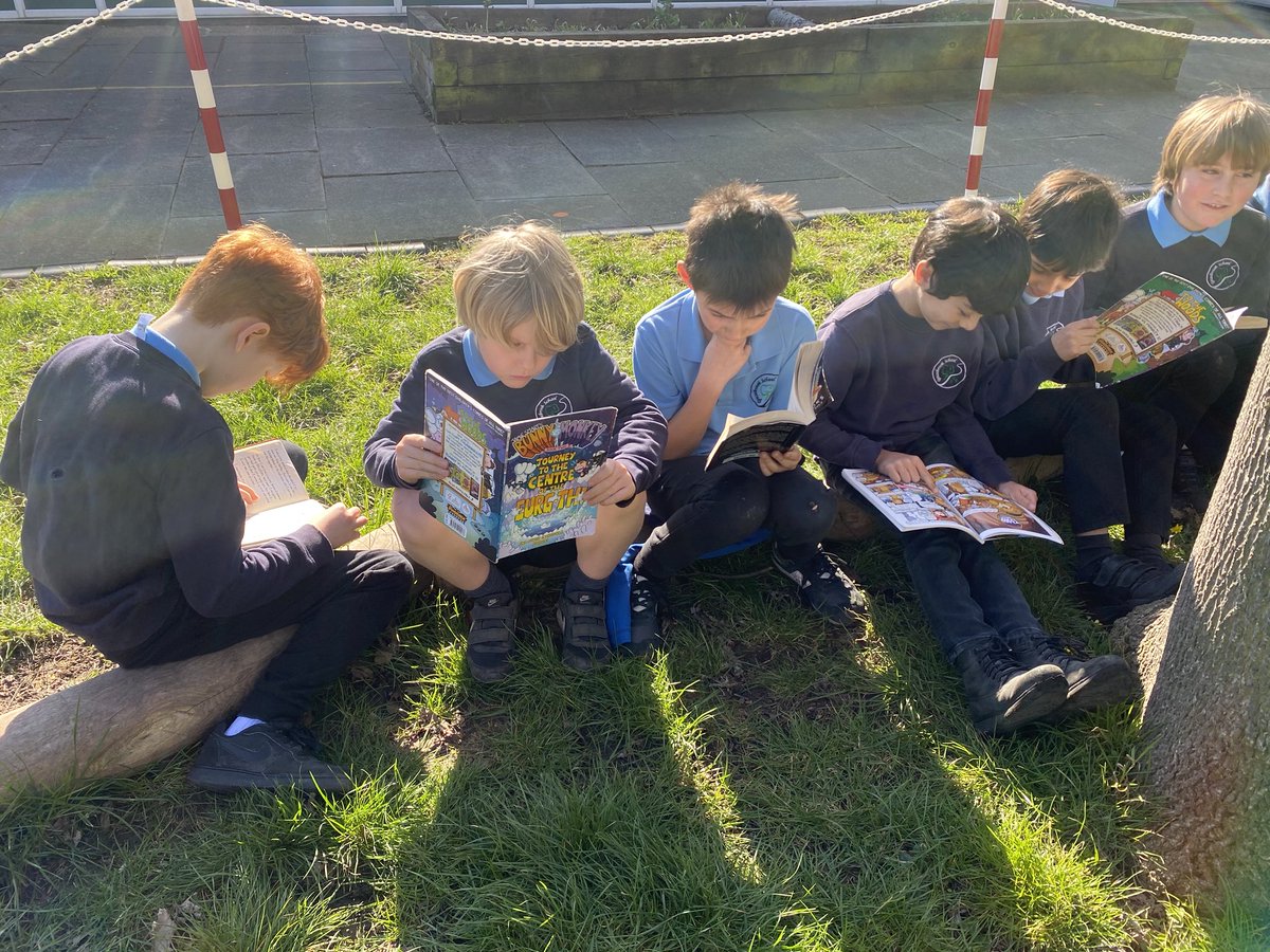 MissN0Donnell's tweet photo. It has been a wonderful couple of days back at school for Year 3! The sun came out today and we enjoyed our story time outside 🤗🌞 @Grazebrook_Pri https://t.co/ioL5GwOqwZ