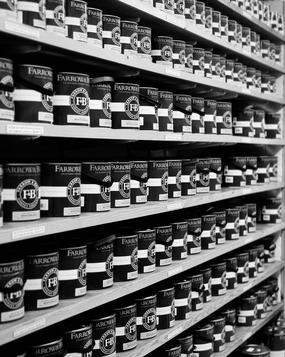 Add some colour to your life with our extensive range of @farrowandball paint. 
#farrowandball #painting #decorating #diy #interiordesign #tenterden #kent #shoplocal #highstreet #supportsmallbusiness