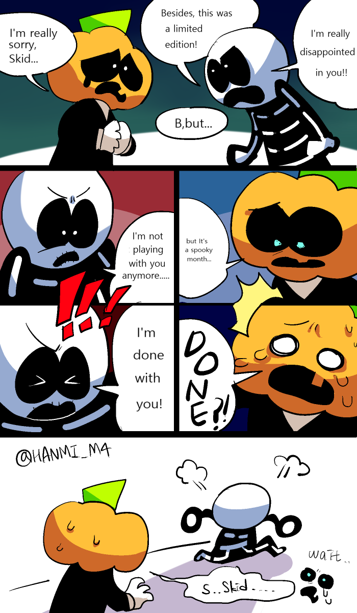_pelma's tweet photo. #Spookymonth #SrPelo #skidandpump
마저 그릴겁니다... 아마도... https://t.co/ihZKRviizU