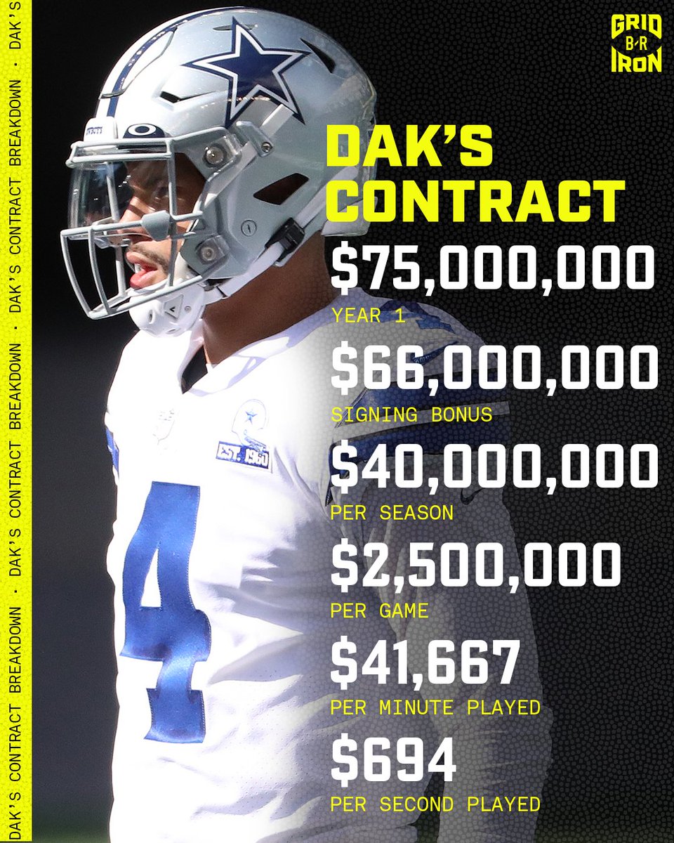 Dak got P 💸 A 💸 I 💸 D