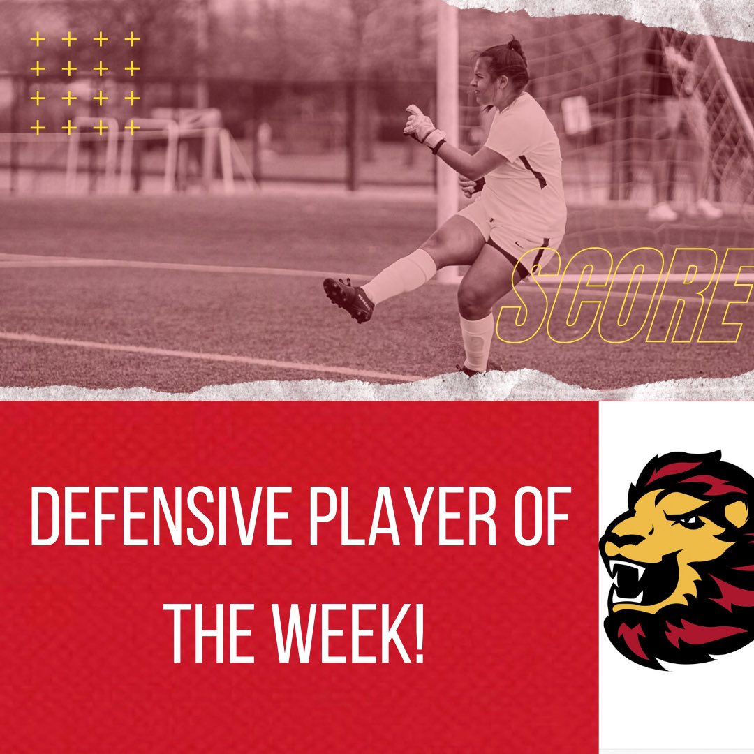 USTWSoccer's tweet image. Congratulations Carmen on winning defensive player of week!! 🦁🔥 LETS GO CELTS #USTWS #USTBound