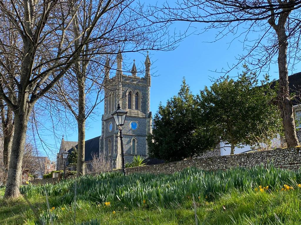 elceastbourne's tweet photo. What a gorgeous day in Eastbourne while we are busy preparing for re-opening day! 

Less than 4 weeks to go until we can welcome students for face-to-face lessons.

#elceastbourne #elcschools #elcfamily https://t.co/rkrnDdWXj1