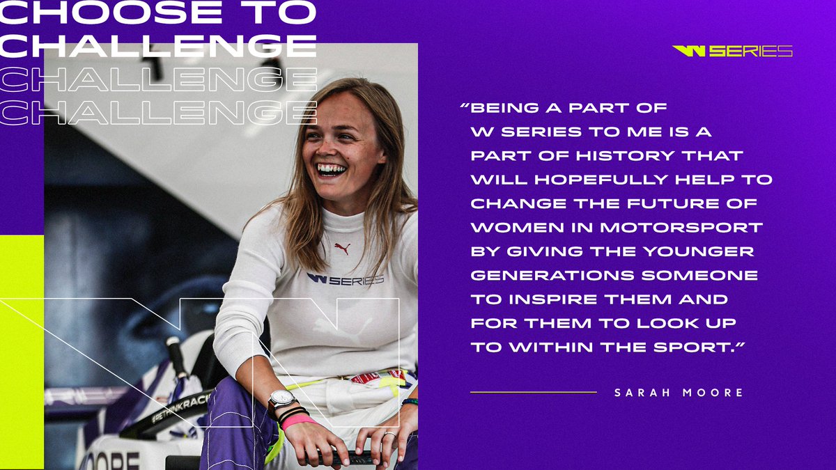 "If you work hard, if you strive, you will get your goals and dreams will come true." 💫

#WSeries | #IWD2021 | #ChooseToChallenge