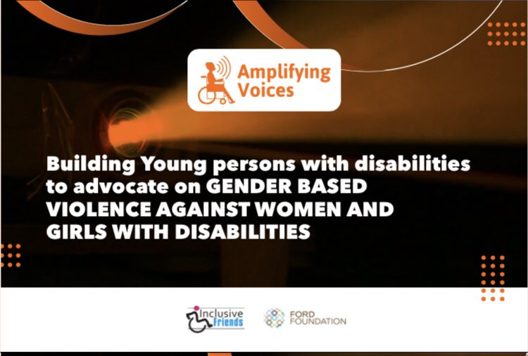 inclusivefrnds's tweet photo. In marking the International Women's Day #IWD2021, our Young Disability Gender Based-Violence advocates have #ChooseToChallenge and to “Raise their hands” to call out all aspect of stigma and stereotypes playing a significant role in the building of silence https://t.co/uUmLgCbDoo