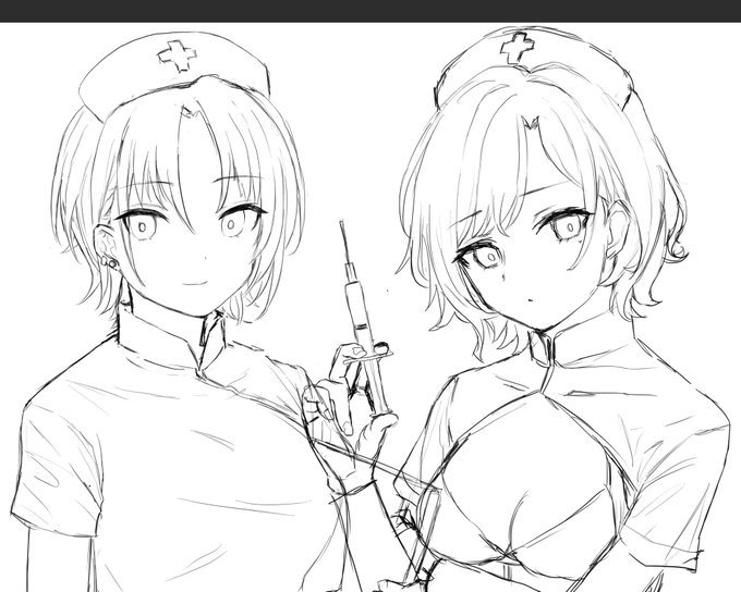 浅倉ナースと円香ナース 