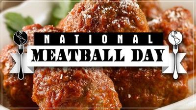 WCSHotels's tweet photo. At Woolley’s Grill &amp; Lounge WE GOT THE MEAT…..BALL!
Delicious Meatball Hoagie for Only $9. Enjoy National Meatball Day on Tuesday, March 9th from 4pm-10pm. #meatball #meatballday https://t.co/x0j5XcION9