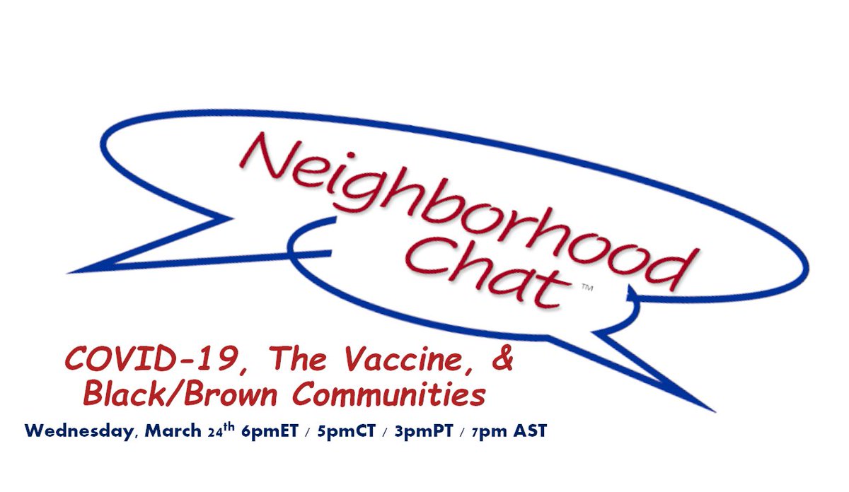 VuTechOnline's tweet photo. Let's Chat about COVID, the Vaccine, &amp; Black/Brown Communities... 
Zoom Registration: https://t.co/oKstsgosMj

Send ur topics/questions: https://t.co/a31d4khFI2 https://t.co/QjjRC1vaHN